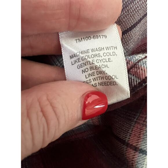 PENDLETON Red Plaid Cotton Button Down Board Shirt - Picture 12 of 14